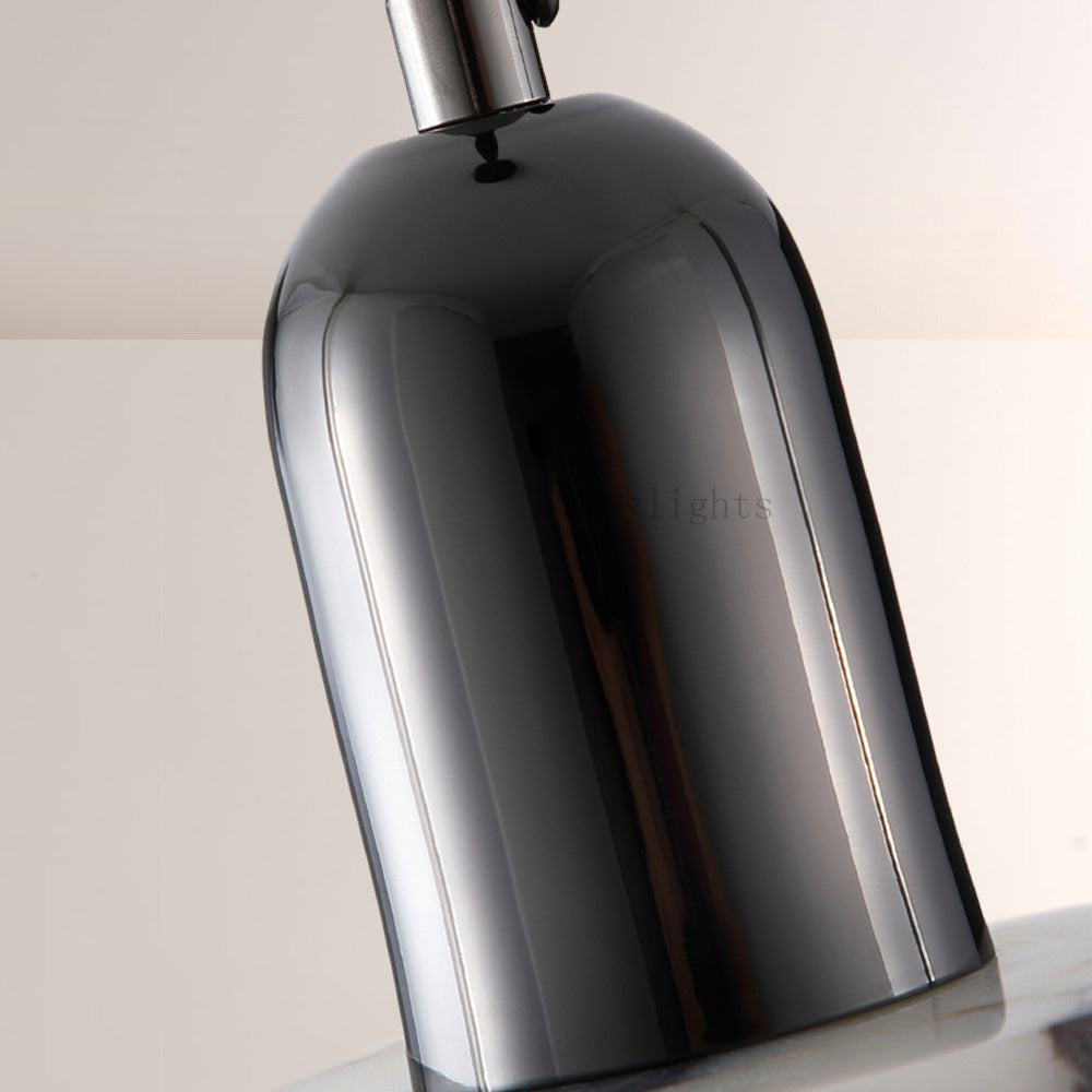 Vitrella Cream Marble-Effect Cylindrical Pendant(2/3-Head)