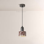 Vitrella Cylindrical Marble Pendant