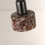 Vitrella Cylindrical Marble Pendant