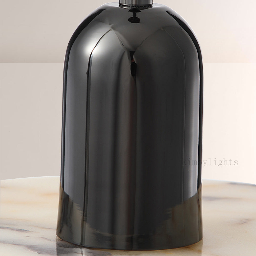 Vitrella Disc-Shade Marble Pendant