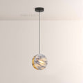 Vitrella Disc-Shaped Marble Pendant