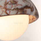 Vitrella Dome-Shade Marble Pendant(1/3-Head)