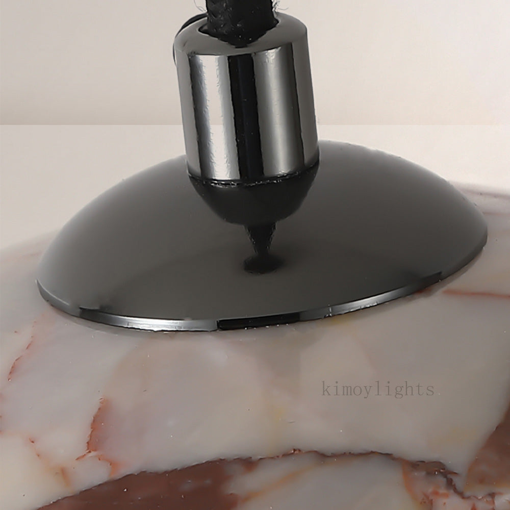 Vitrella Dome-Shade Marble Pendant(1/3-Head)