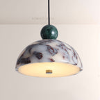 Vitrella Dome-Shaped Marble Pendant