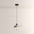 Vitrella Dome-Shaped Marble Pendant