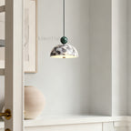 Vitrella Dome-Shaped Marble Pendant