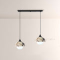 Vitrella Dome-Shaped Marble Pendant(2/3-Head)