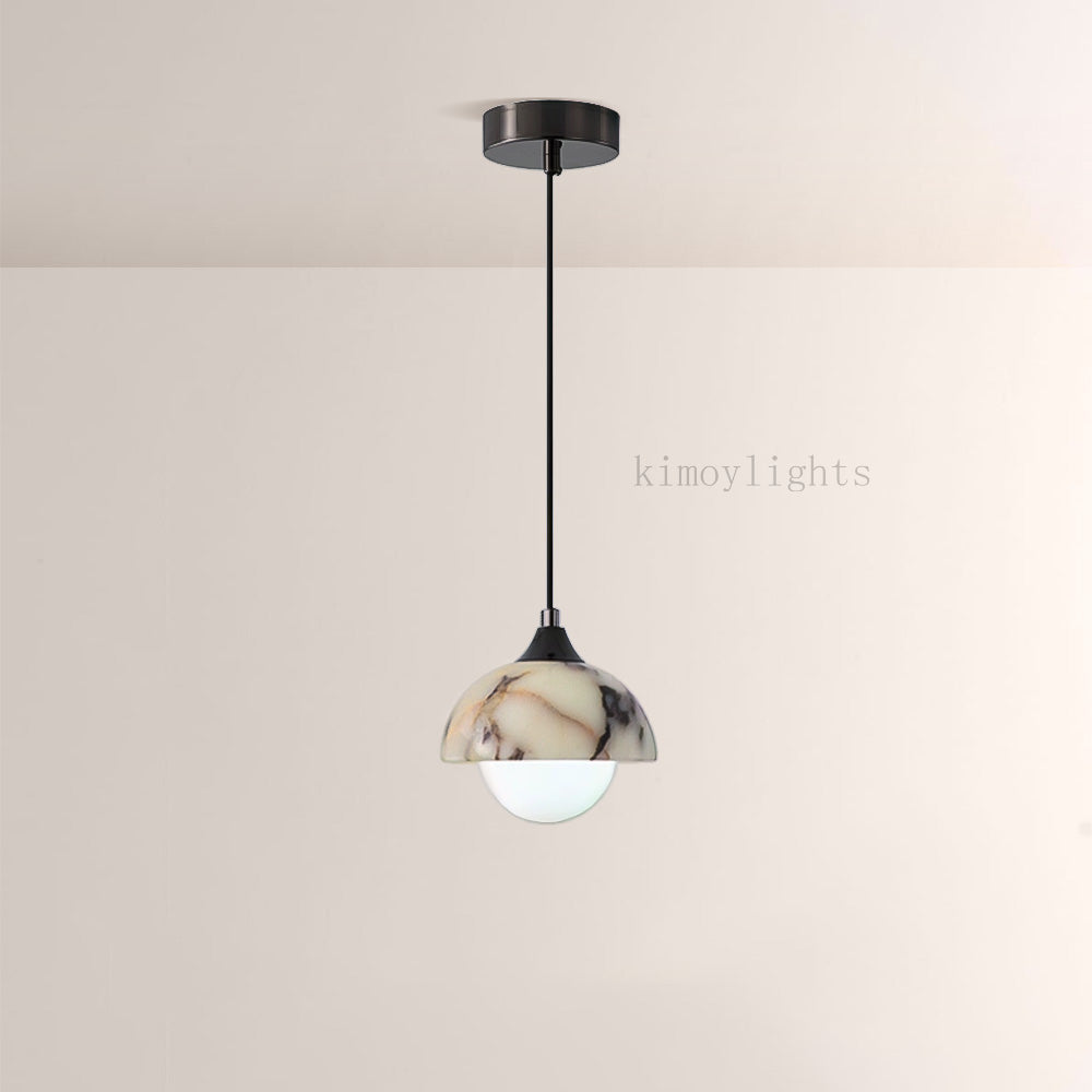 Vitrella Dome-Wrap Globe Pendant