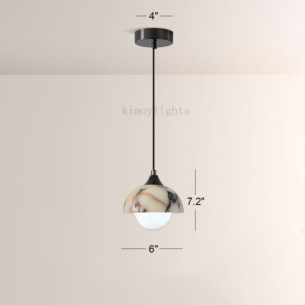 Vitrella Dome-Wrap Globe Pendant