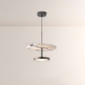 Vitrella Double-Disc Marble Pendant