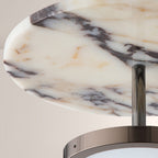 Vitrella Double-Disc Marble Pendant