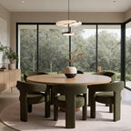 Vitrella Double-Disc Marble Pendant