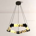 Vitrella Hexagonal Marble Chandelier