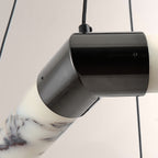 Vitrella Hexagonal Marble Chandelier