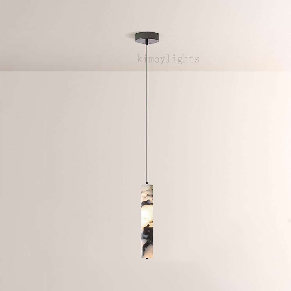 Vitrella Landscape-Marble Cylinder Pendant(1/3-Head)
