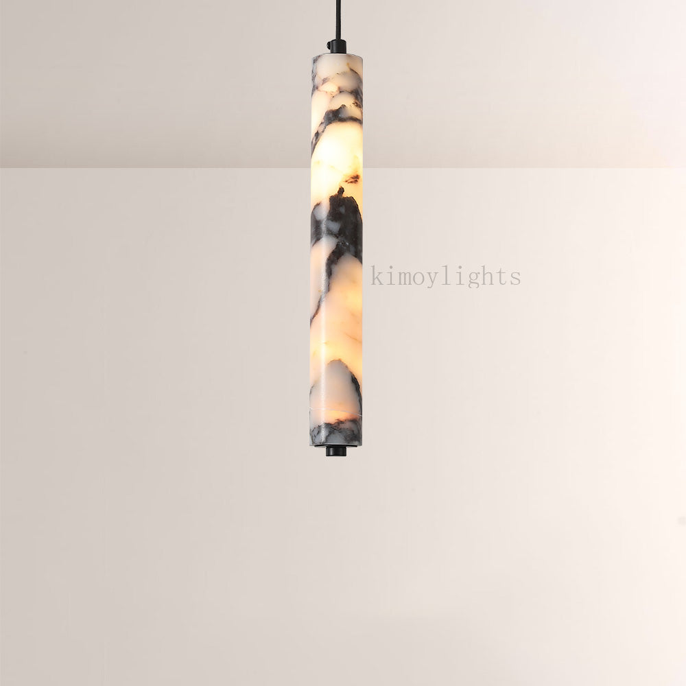 Vitrella Landscape-Marble Cylinder Pendant(1/3-Head)