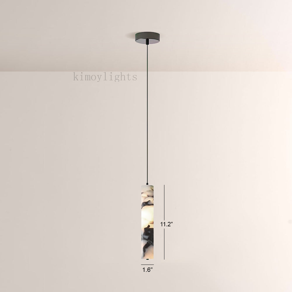 Vitrella Landscape-Marble Cylinder Pendant(1/3-Head)