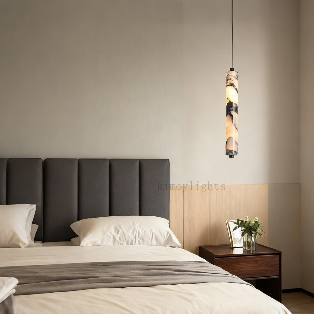 Vitrella Landscape-Marble Cylinder Pendant(1/3-Head)