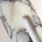 Vitrella Layered Cylindrical Marble Pendant