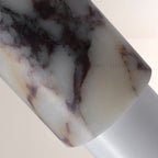 Vitrella Layered Marble Cylinder Pendant