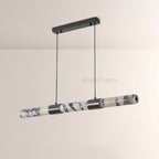 Vitrella Linear Marble Chandelier