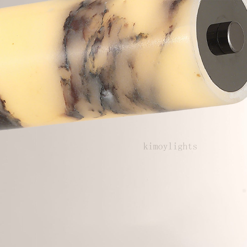Vitrella Linear Marble Chandelier