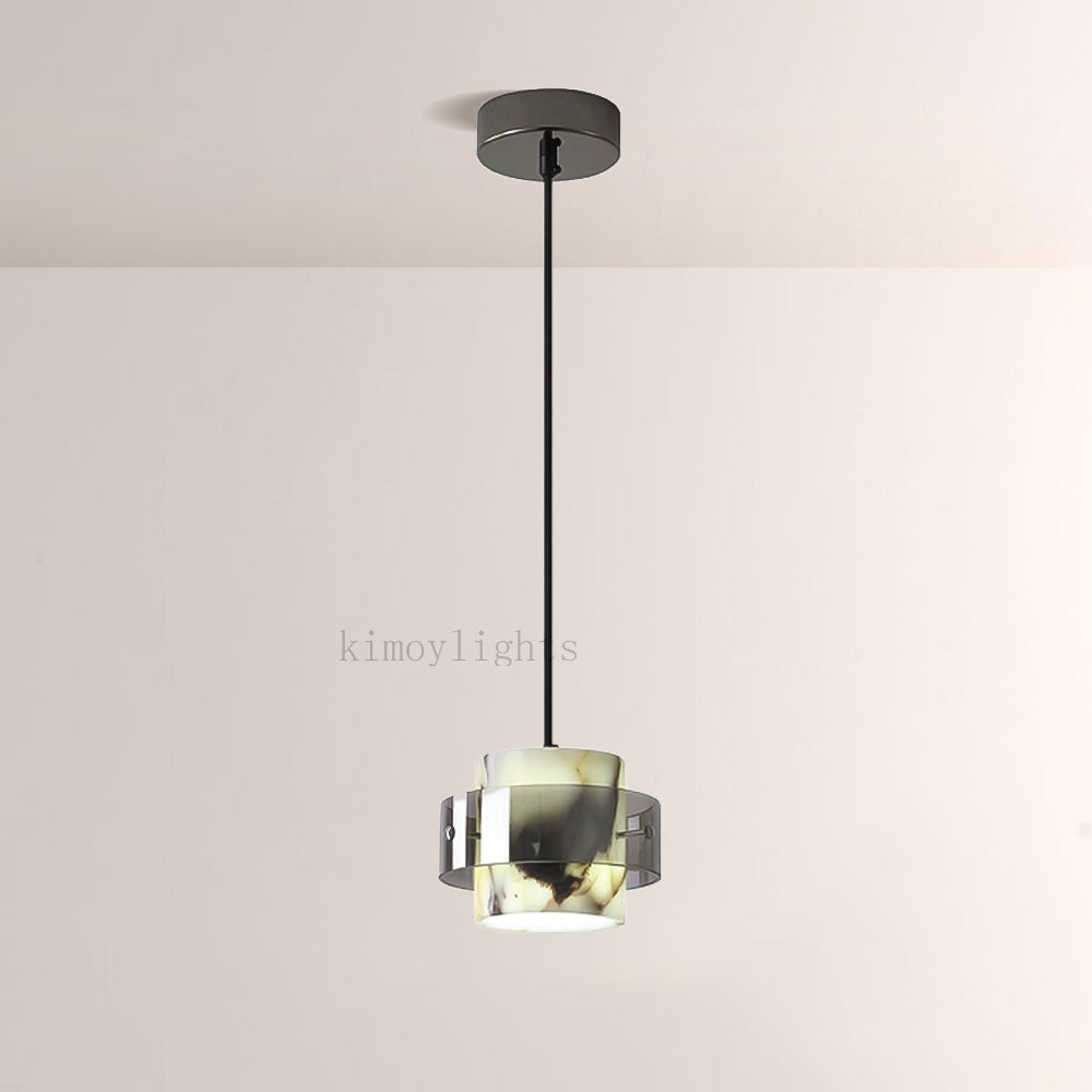 Vitrella Marble Cylinder Pendant(1/2/3-Head)