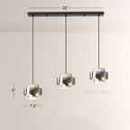 Vitrella Marble Cylinder Pendant(1/2/3-Head)