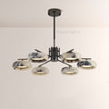 Vitrella Multi-Ring Marble Chandelier