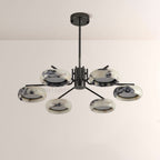 Vitrella Multi-Ring Marble Chandelier