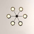 Vitrella Multi-Ring Marble Chandelier