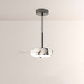 Vitrella Oval-Marble Disc Pendant