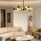 Vitrella Radial Cylinder Marble Chandelier