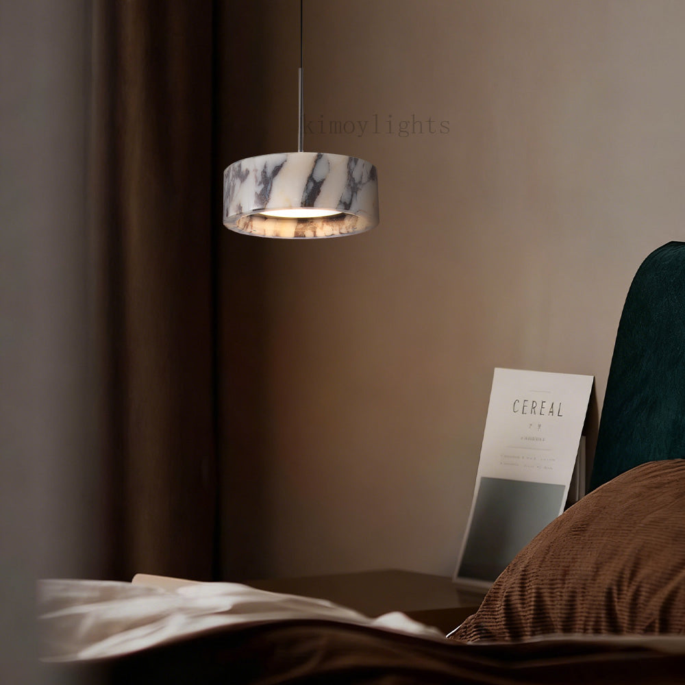 Vitrella Ring-Shade Marble Pendant