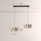 Vitrella Ring-Shaped Marble Pendant(2/3-Head)