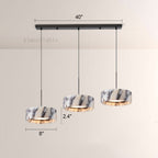 Vitrella Ring-Shaped Marble Pendant(2/3-Head)