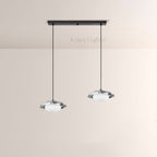 Vitrella Saucer-Shaped Marble Pendant(1/2/3-Head)