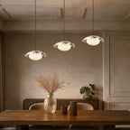 Vitrella Saucer-Shaped Marble Pendant(1/2/3-Head)