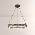 Vitrella Single-Ring Marble Chandelier