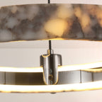 Vitrella Single-Ring Marble Chandelier