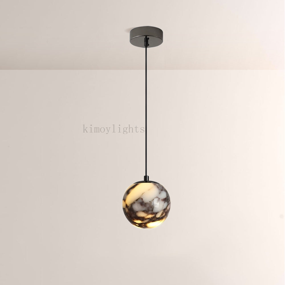 Vitrella Spherical Marble Pendant