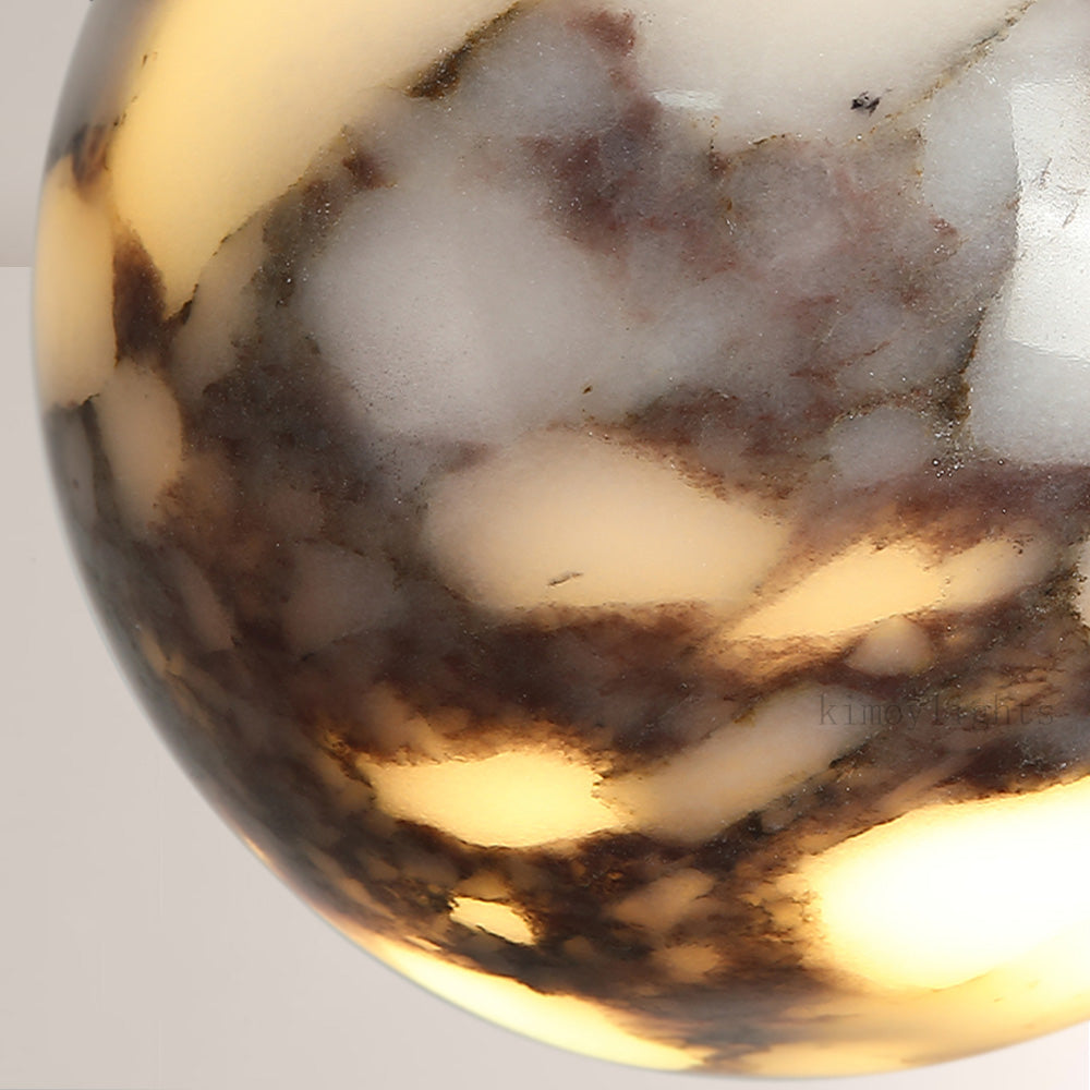 Vitrella Spherical Marble Pendant