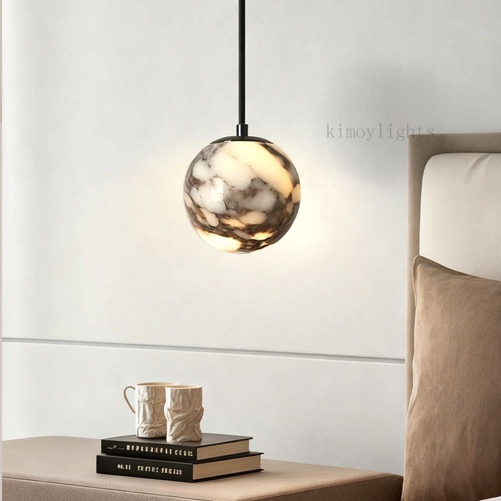 Vitrella Spherical Marble Pendant