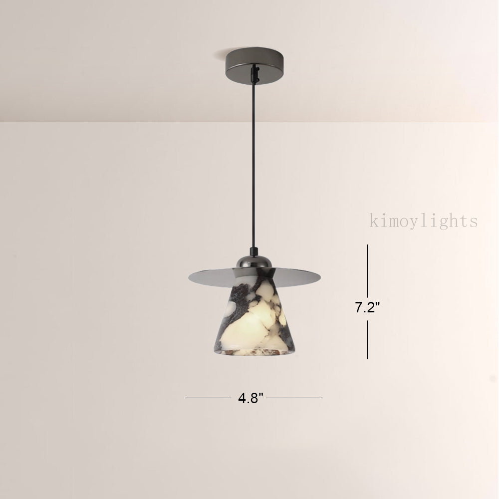 Vitrella Tapered Marble Pendant(1/3-Head)
