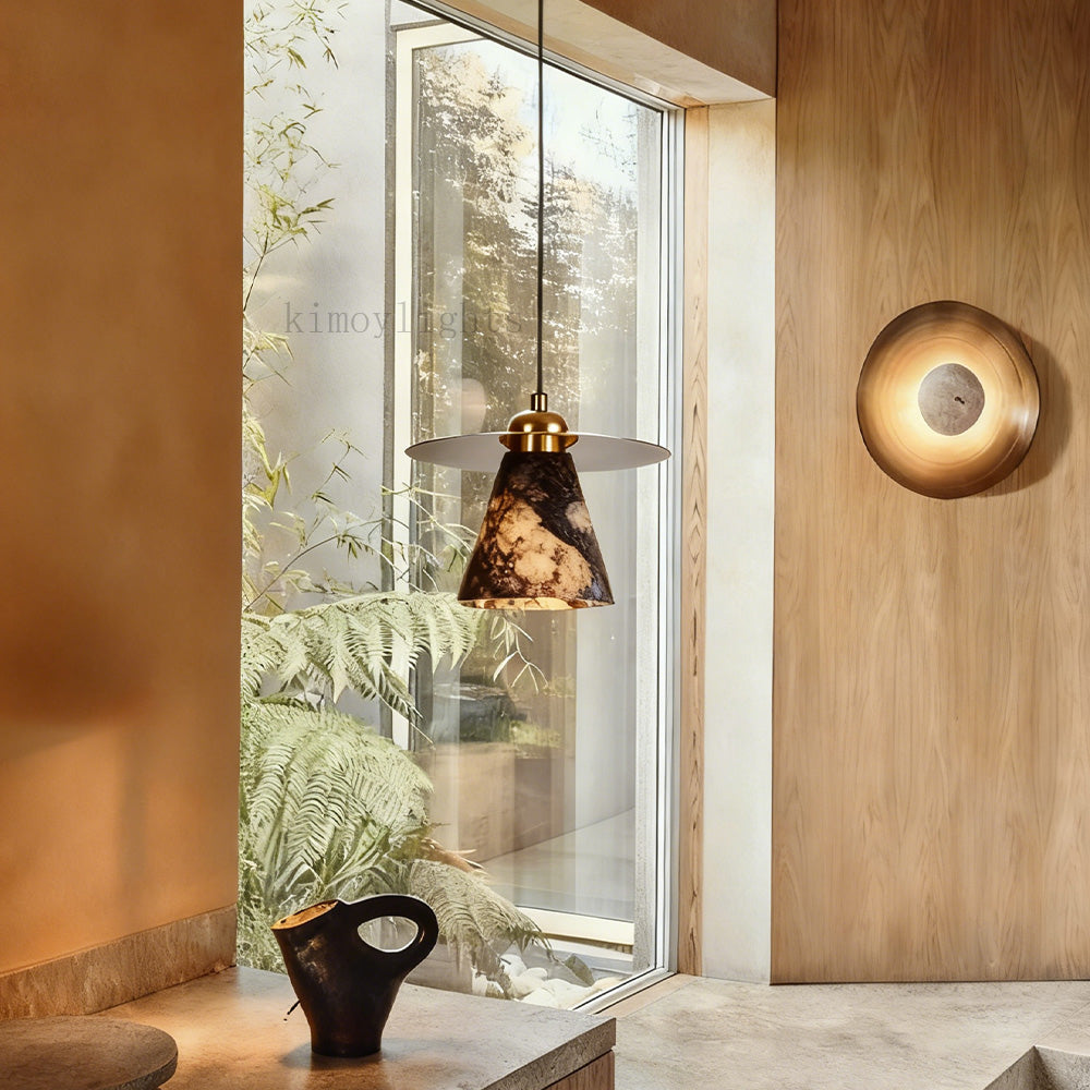 Vitrella Tapered Marble Pendant(1/3-Head)
