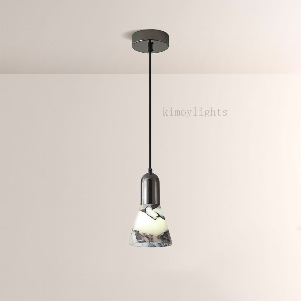 Vitrella Tapered Marble Shade Pendant(1/2/3-Head)