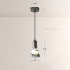 Vitrella Tapered Marble Shade Pendant(1/2/3-Head)