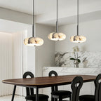 Vitrella Marble-Effect Pendant Light(1/2/3-Head)