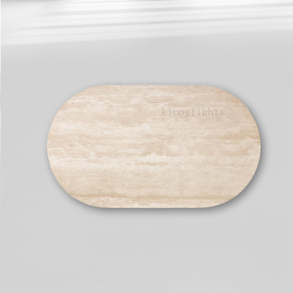 Vivian Cross-Base Rectangular Dining Table