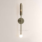 Voyant Sculptural Arc Globe Wall Sconce